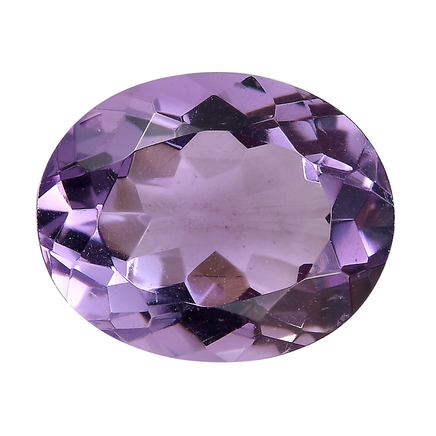 Pink Amethyst Oval Cut Cut 11X9 mm Gemstone, 3.51 Ct