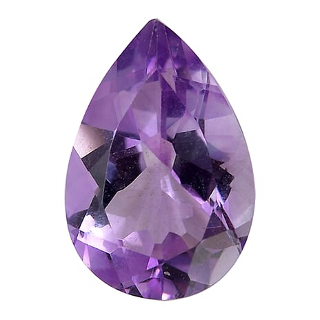Pink Amethyst Pear 12X8 mm Gemstone, 2.91 Ct