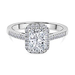 LUXURIANT 1.25 Ct. Lab Grown Diamond Halo Ring