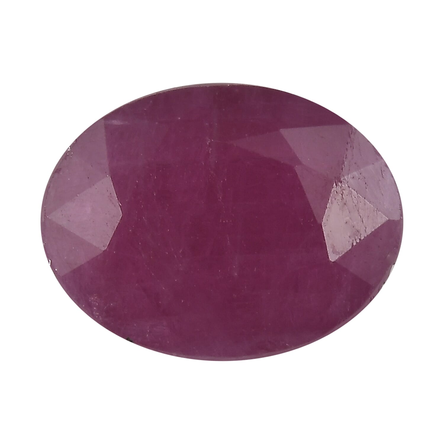 Raipur Ruby Oval Cut Cut 9X7 mm Gemstone, 2.65 Ct