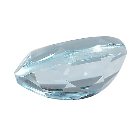 Skyblue Topaz Dshape 8.5X5.5 mm Gemstone, 1.40 Ct