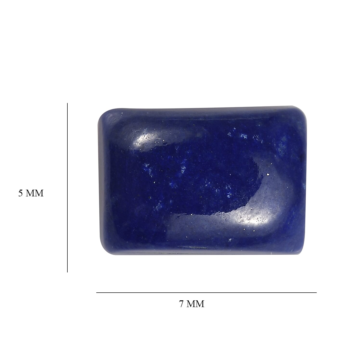 Lapis Lazuli Octagon 7X5 mm Gemstone, 1.14 Ct