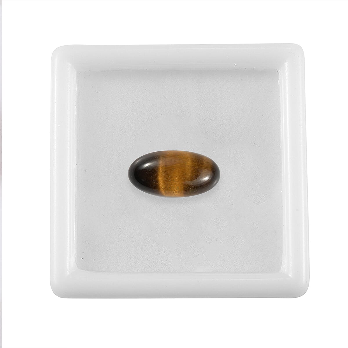Tigers Eye Oval Cut Cut 14X7 mm Gemstone, 4.3 Ct