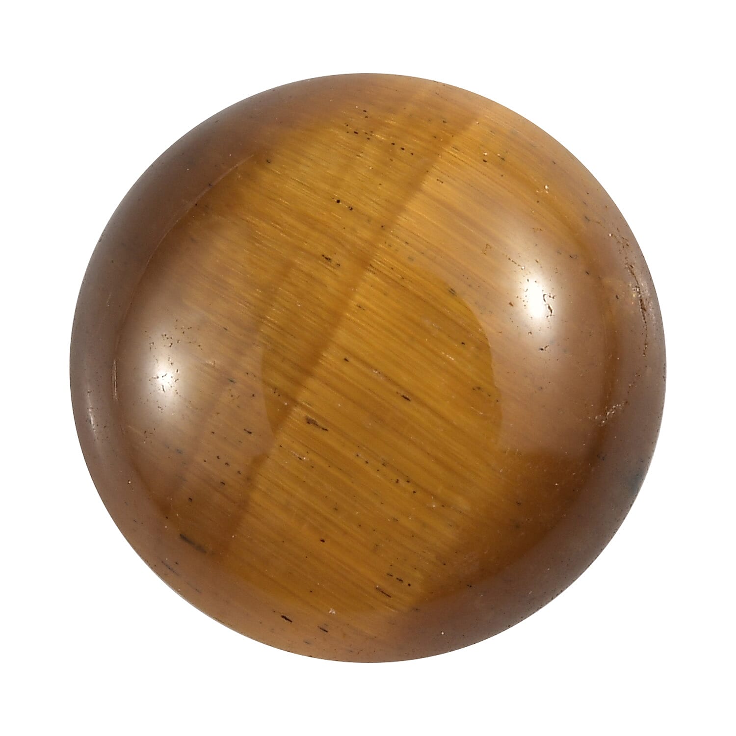 Set Of 2 Tigers Eye Round 9 mm Gemstone, 1.95 Ct