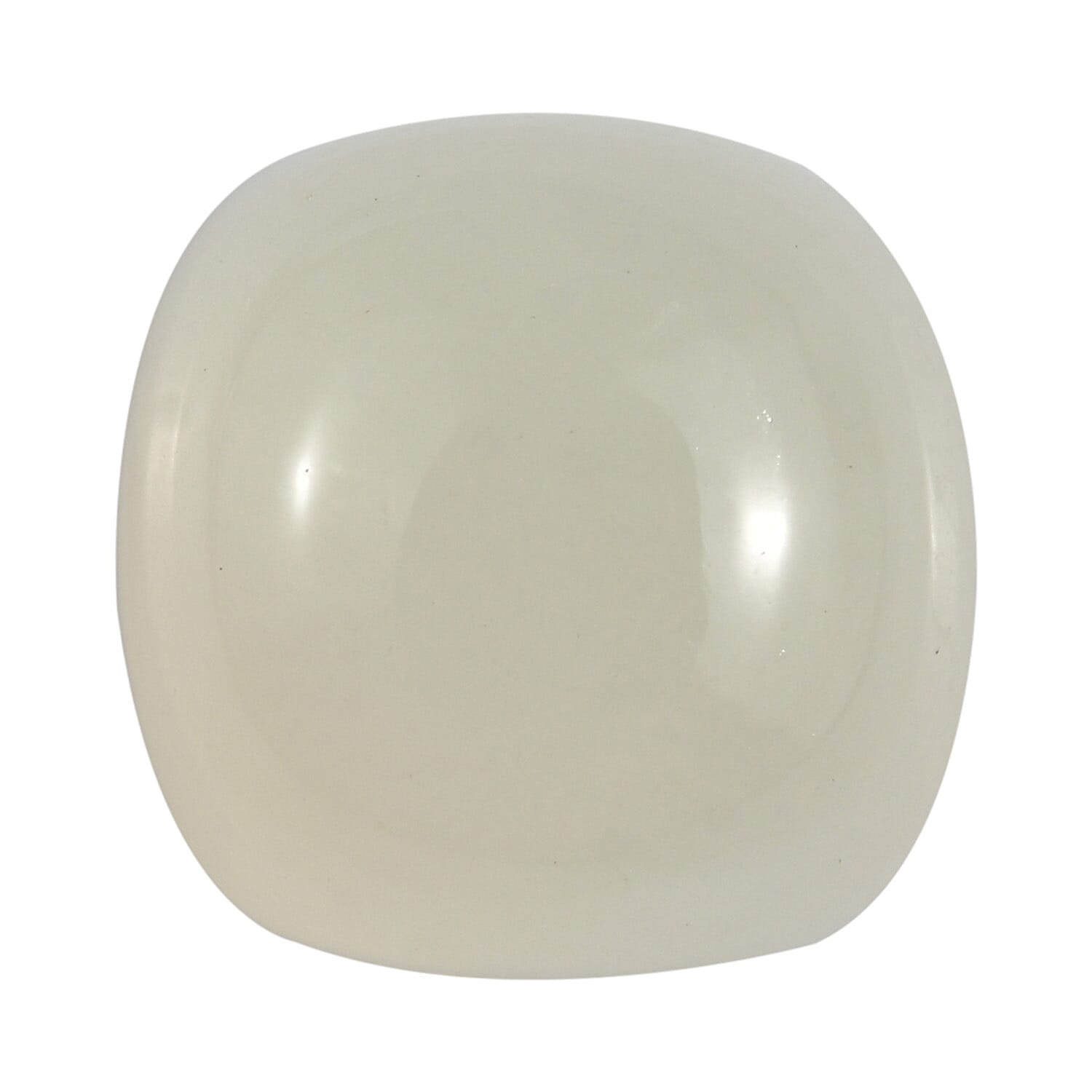 White Moonstone Cushion Cut 7X7 mm Gemstone, 0.97 Ct