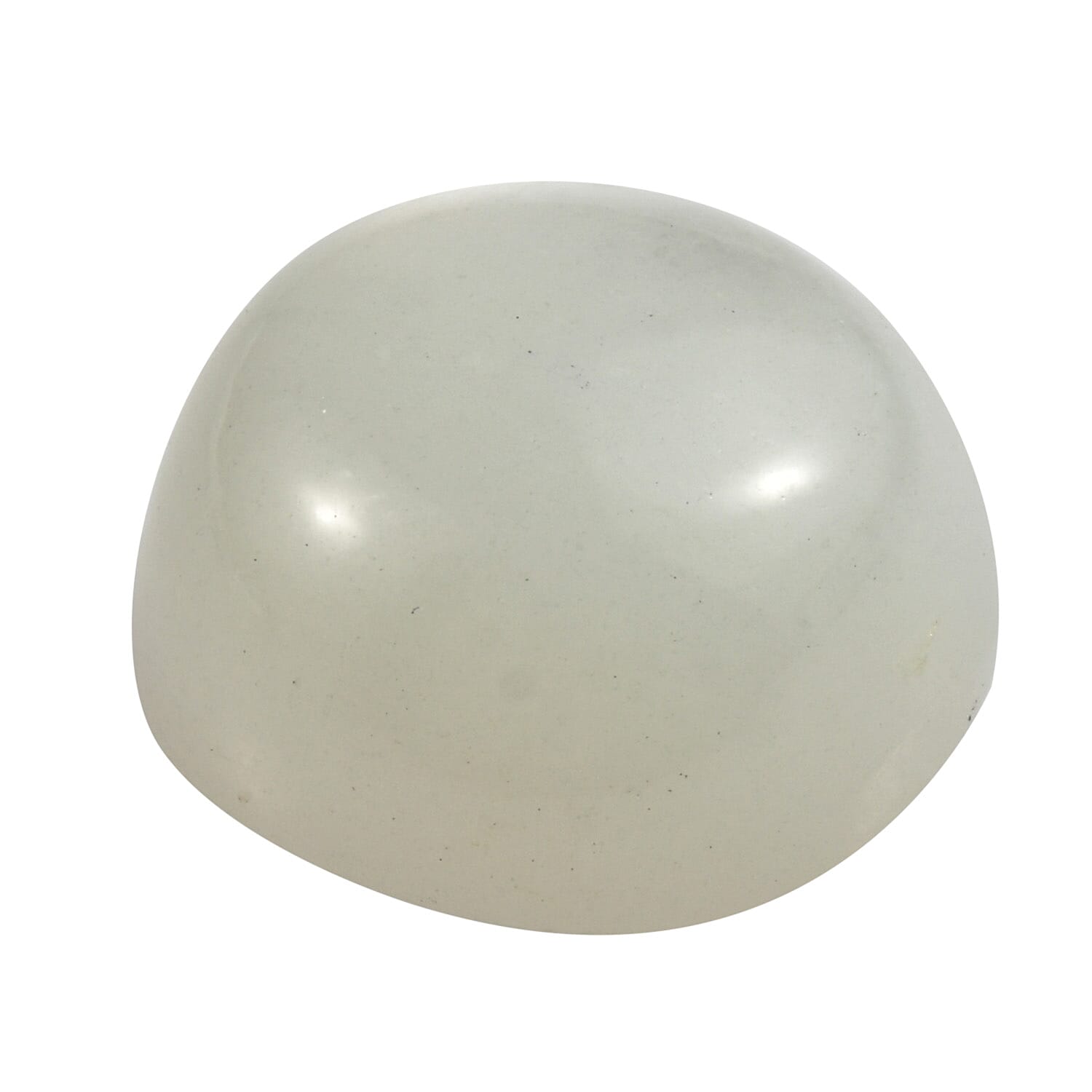 White Moonstone Cushion Cut 9X9 mm Gemstone, 3.48 Ct