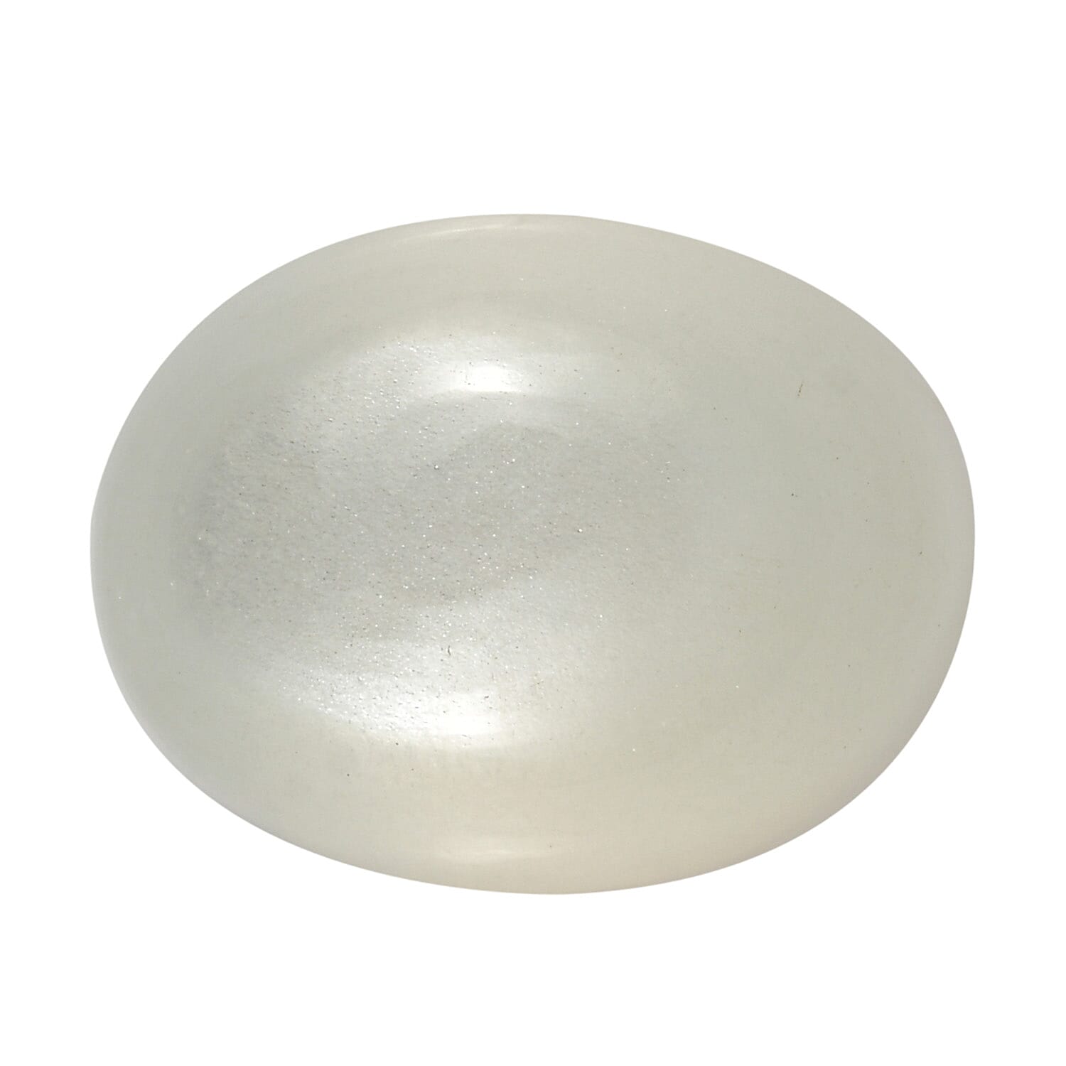 White Moonstone Oval Cut Cut 10X8 mm Gemstone, 3.08 Ct