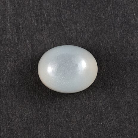 White Moonstone Oval Cut Cut 10X8 mm Gemstone, 3.08 Ct
