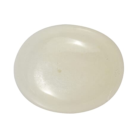 White Moonstone Oval Cut Cut 11X9 mm Gemstone, 4.19 Ct