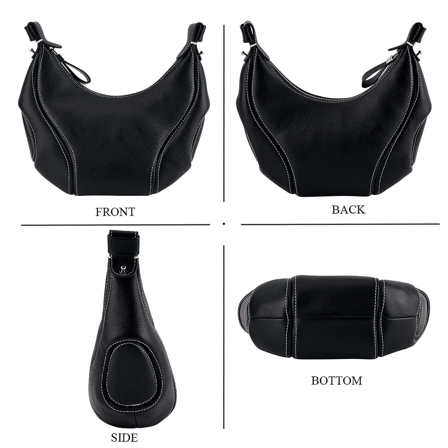 Crossbody Bag (Size - One Size) - Black