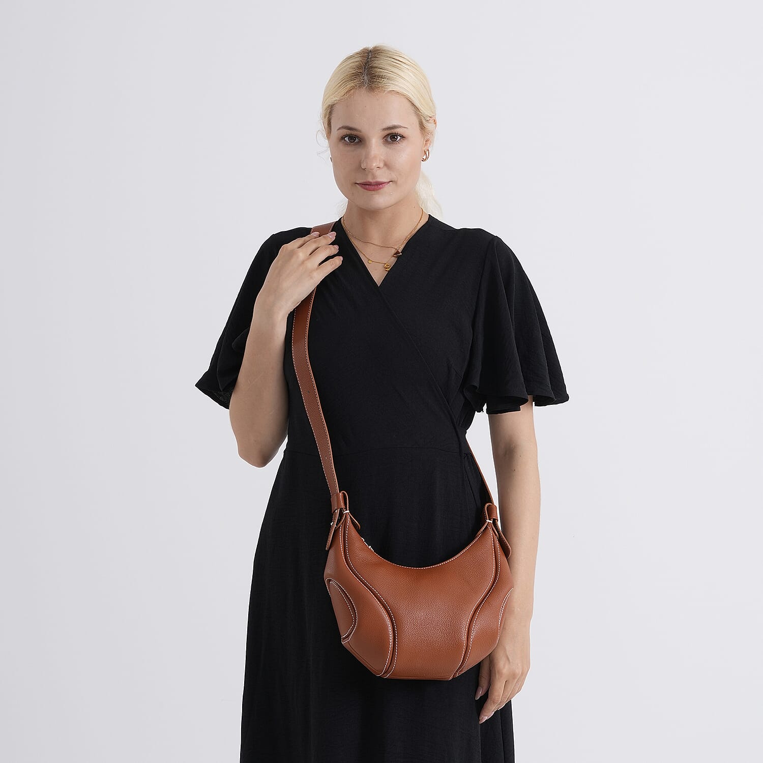 Crossbody Bag (Size - One Size) - Brown