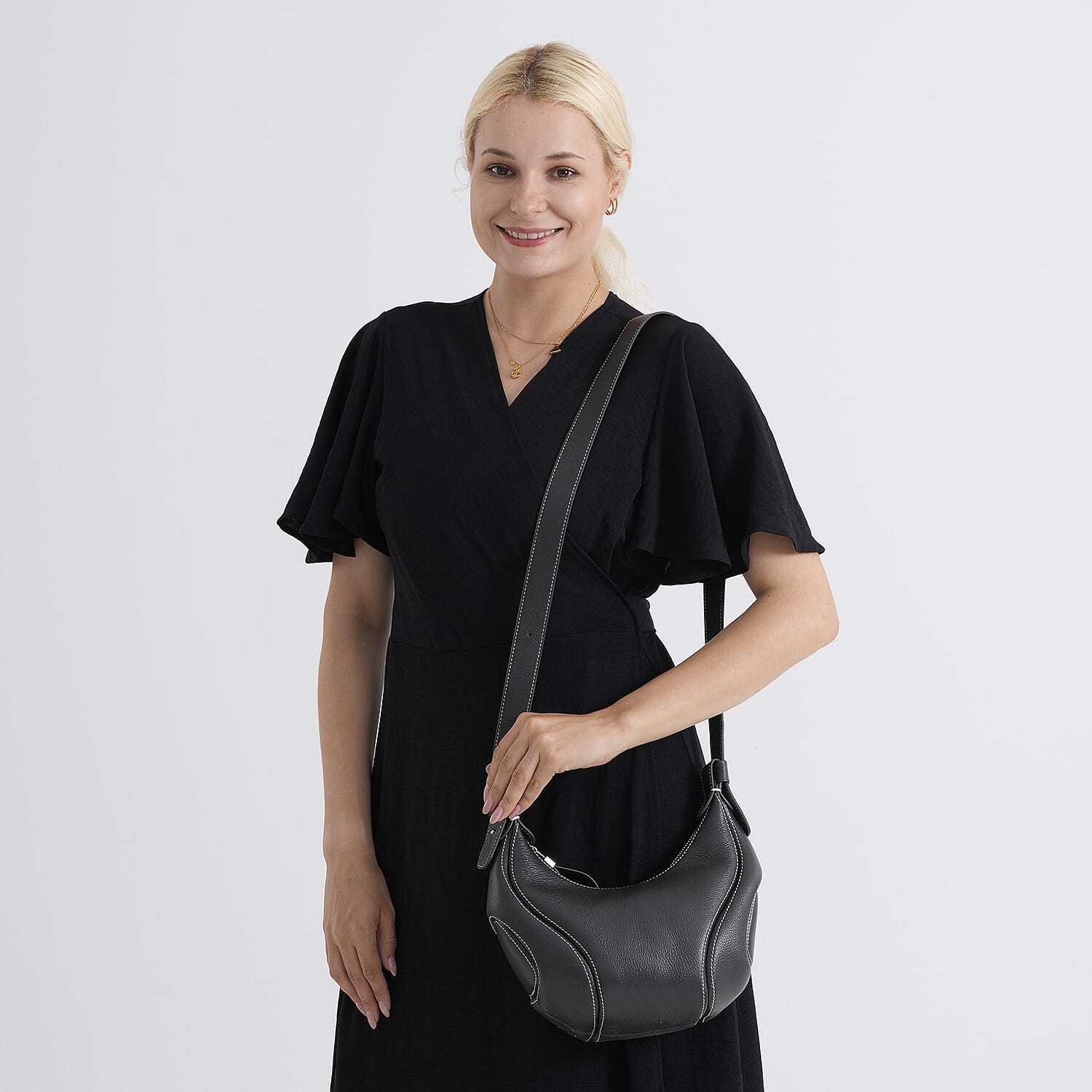 Crossbody Bag (Size - One Size) - Dark Grey