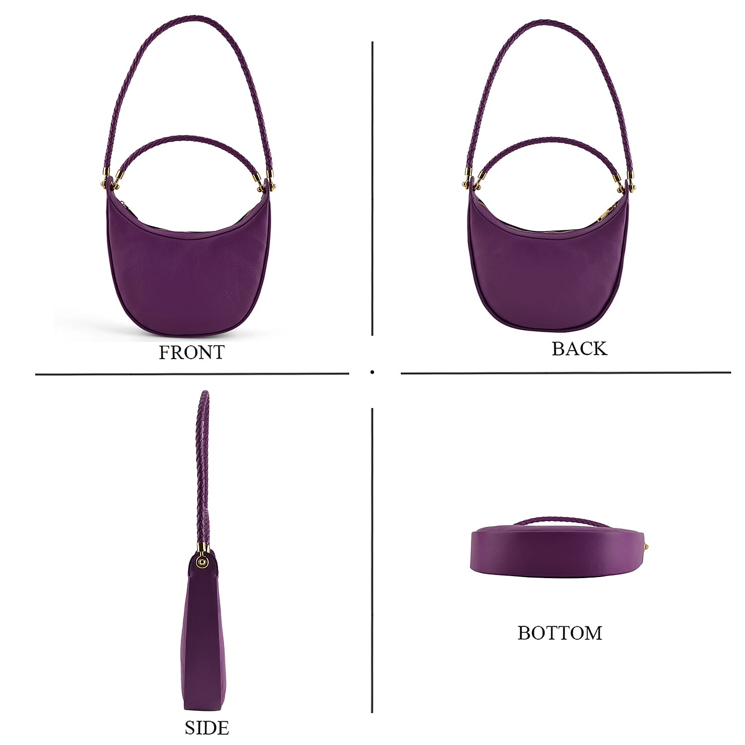 Crossbody Bag (Size - One Size) - Purple