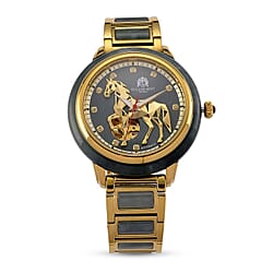 Strada Olmec Jadeite Watch Pure White Stainless Steel  90.000  Ct.