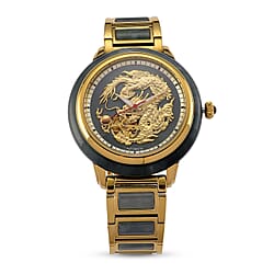 Strada Olmec Jadeite Watch Pure White Stainless Steel  90.000  Ct.