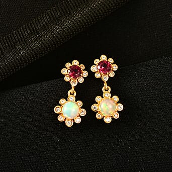 https://tjcuk.sirv.com/Products/85/0/8500926/D-Joy-Rhodolite-Garnet-White-Zircon-Ethiopian-Opal-Dangling-Push-Post-_8500926_2.jpg?w=342&h=342