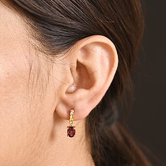 https://tjcuk.sirv.com/Products/85/0/8500927/D-Joy-Rhodolite-Garnet-White-Zircon-Dangling-Push-Back-Earring-in-Yell_8500927_1.jpg?w=342&h=342