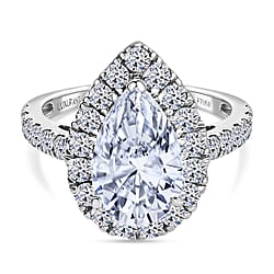 LUXURIANT 5 Ct. Lab Grown Diamond Ring In 950 Platinum IGI Certified (VS-EF)