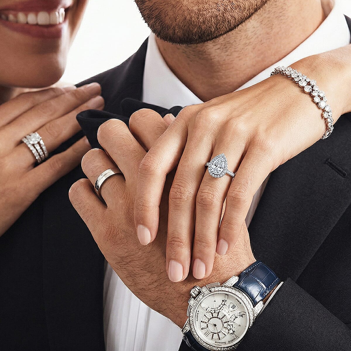 LUXURIANT 5 Ct. Lab Grown Diamond Ring In 950 Platinum IGI Certified (VS-EF)