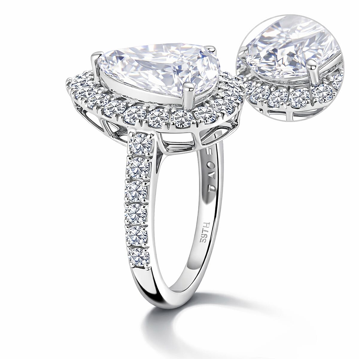 LUXURIANT 5 Ct. Lab Grown Diamond Ring In 950 Platinum IGI Certified (VS-EF)