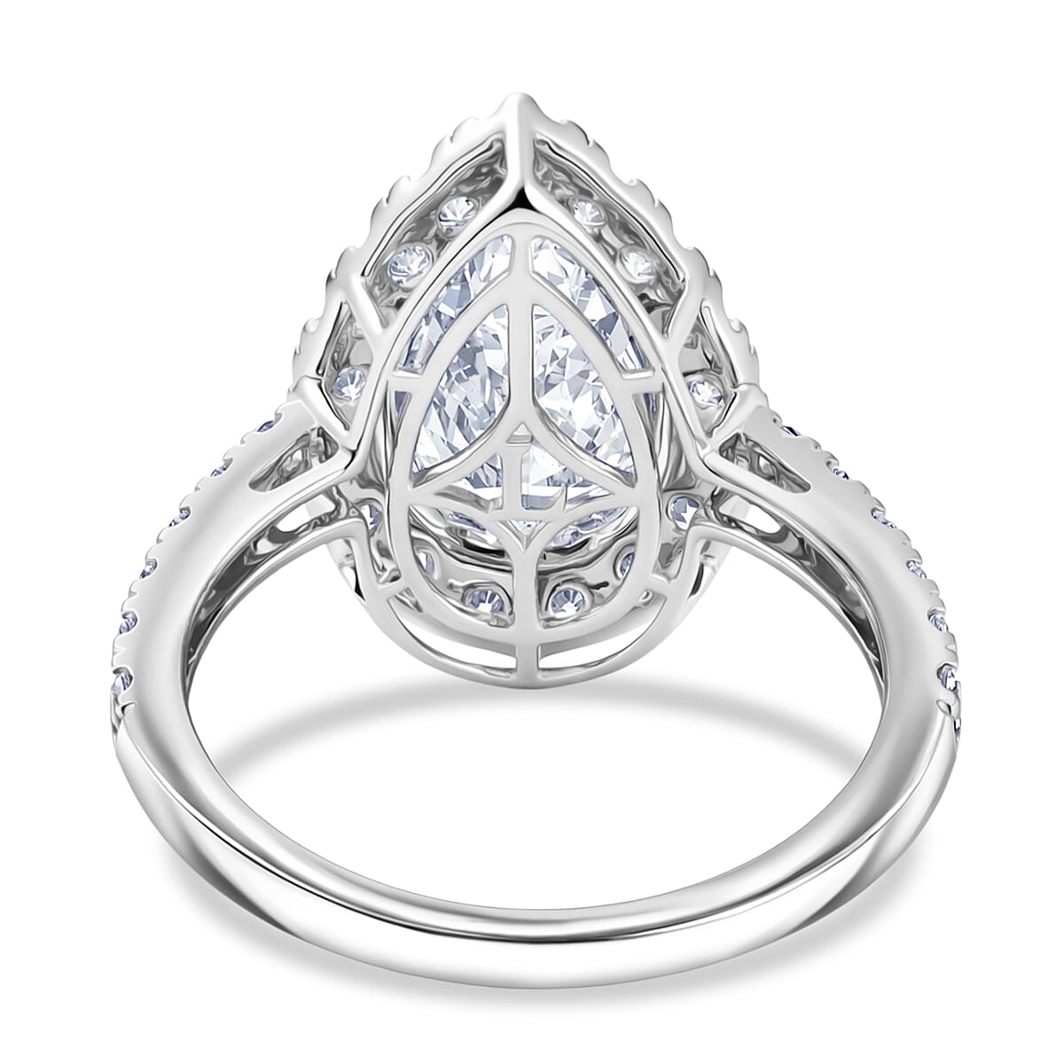 LUXURIANT 5 Ct. Lab Grown Diamond Ring In 950 Platinum IGI Certified (VS-EF)