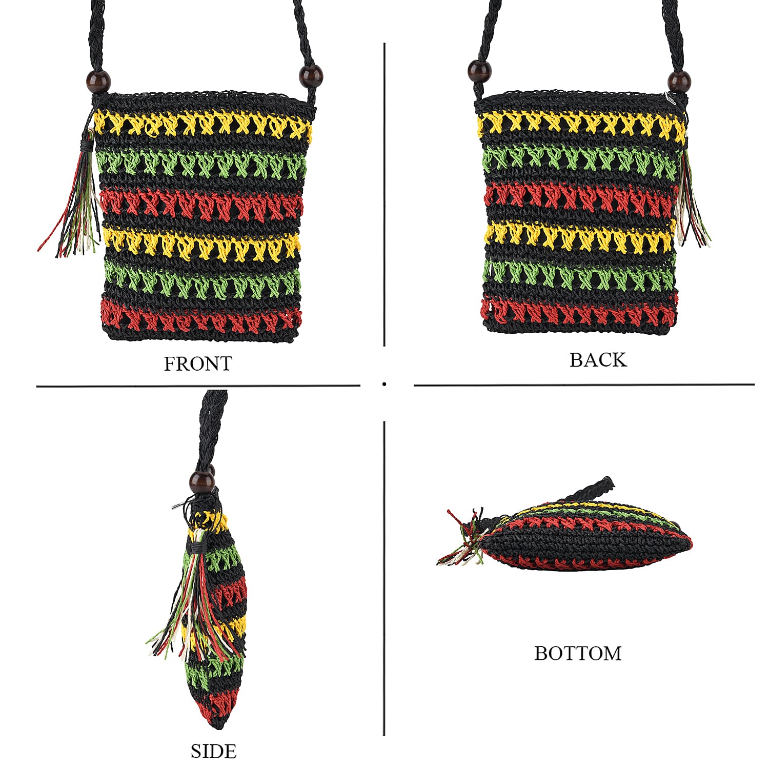 Crossbody Bag (Size - One Size) - Black