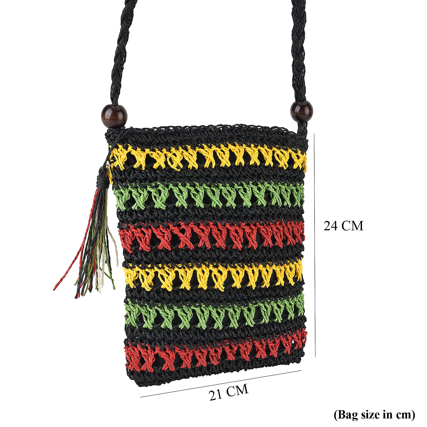Crossbody Bag (Size - One Size) - Black