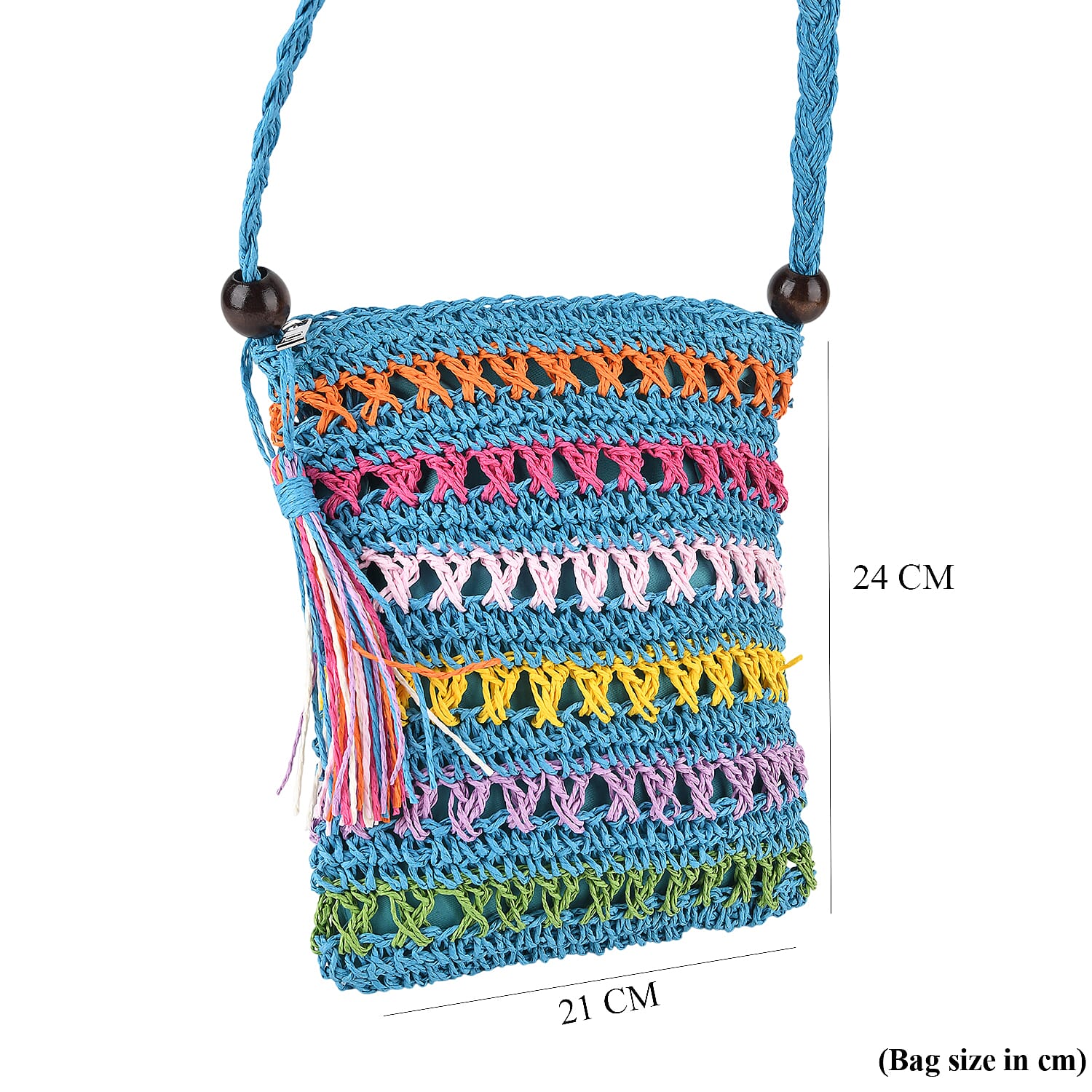 Crossbody Bag (Size - One Size) - Blue