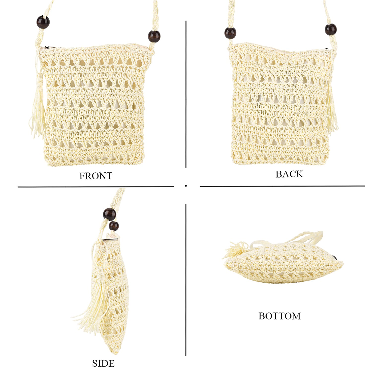Crossbody Bag (Size - One Size) - White