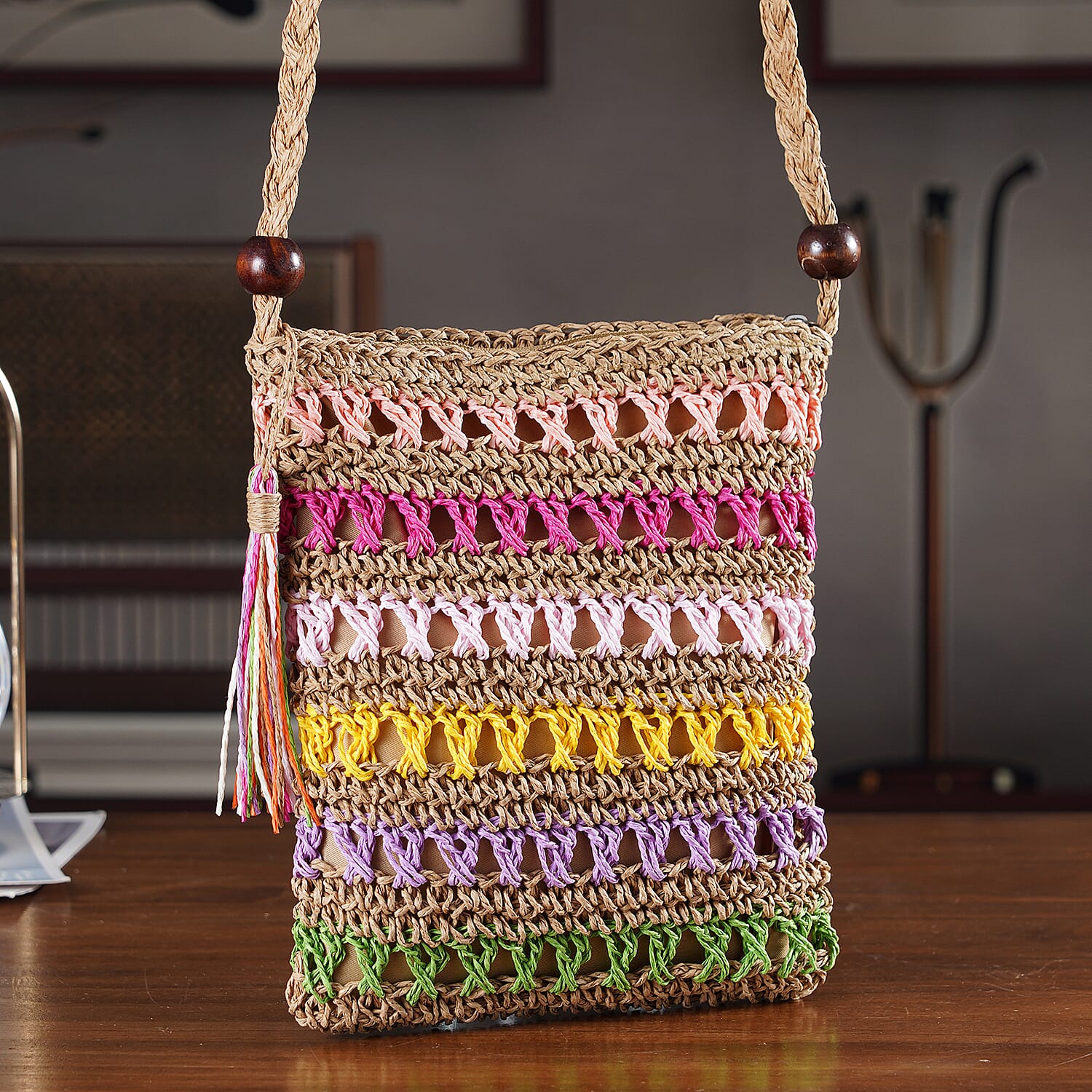 Crossbody Bag (Size - One Size) - Khaki