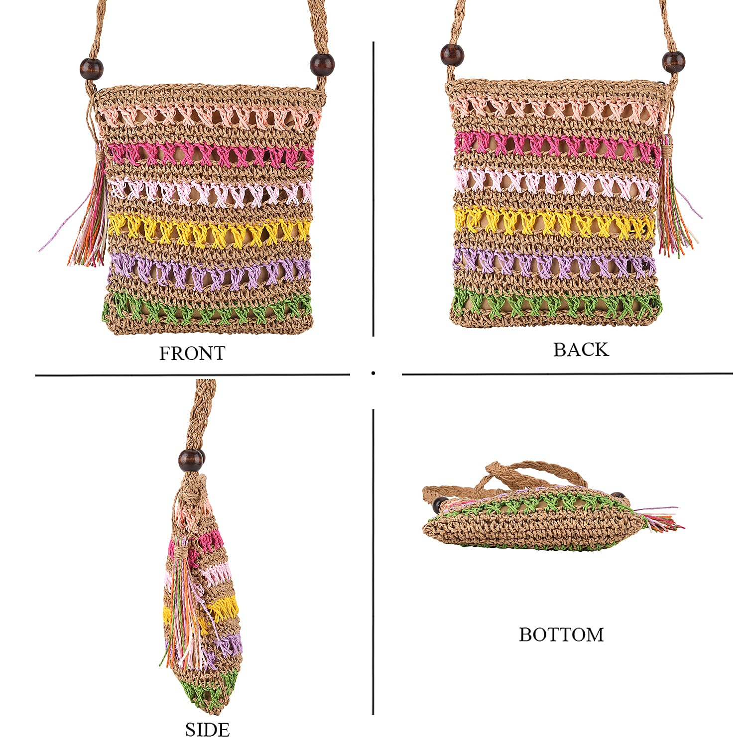 Crossbody Bag (Size - One Size) - Khaki