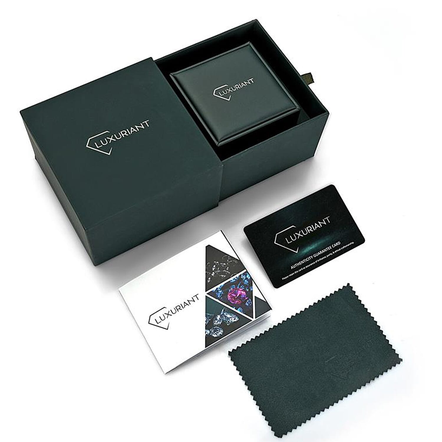 LUXURIANT 2 Ct. Multi Colour Lab Grown Diamond Bubble Ring