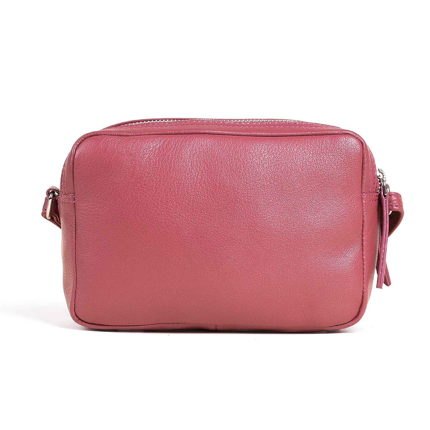 Assots London Avon Pink Soft Nappa Full Grain Real Leather Crossbody Bag