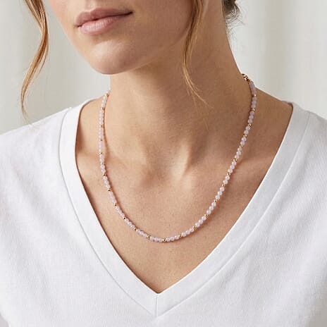 One Time Deal- AAA High Lustre Akoya Pearl Beads Necklace (Size 20 Inch with 2 Inch Extender) with Lobster Clasp in Yellow Gold Plated Sterling Silver
