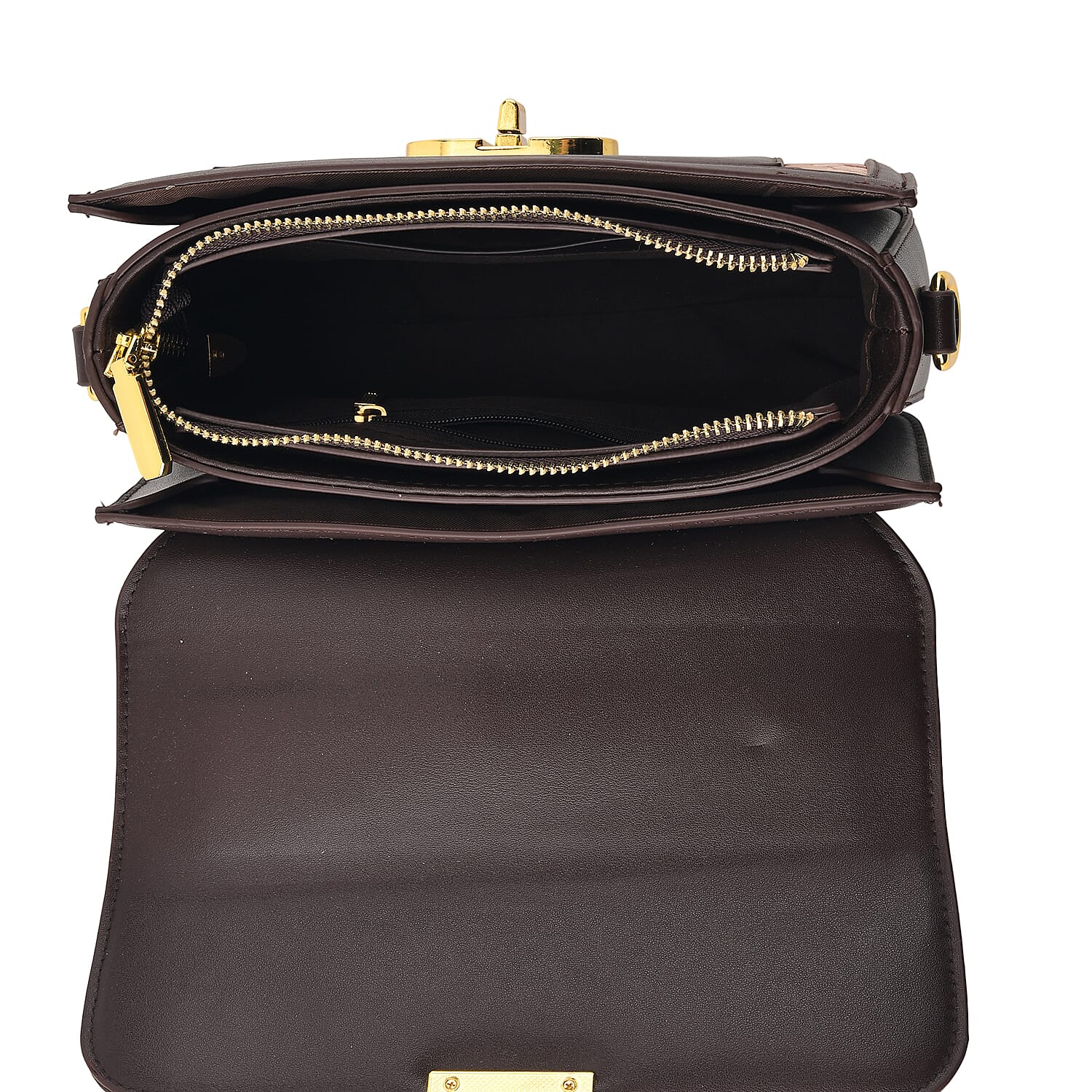 Designer Inspired Embroidered Top-Handle Satchel with Adjustable Crossbody Strap