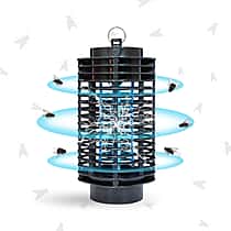 Spear & Jackson UV Lantern Poison Free & Insect Killer Bug Zapper, UV Light Lamp, Kills Flies, Midges and Mosquitoes