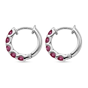 https://tjcuk.sirv.com/Products/85/0/8502268/D-Joy-African-Ruby-Earring-with-Hoop-in-Rhodium-Overlay-Sterling-Silve_8502268_3.jpg?w=342&h=342