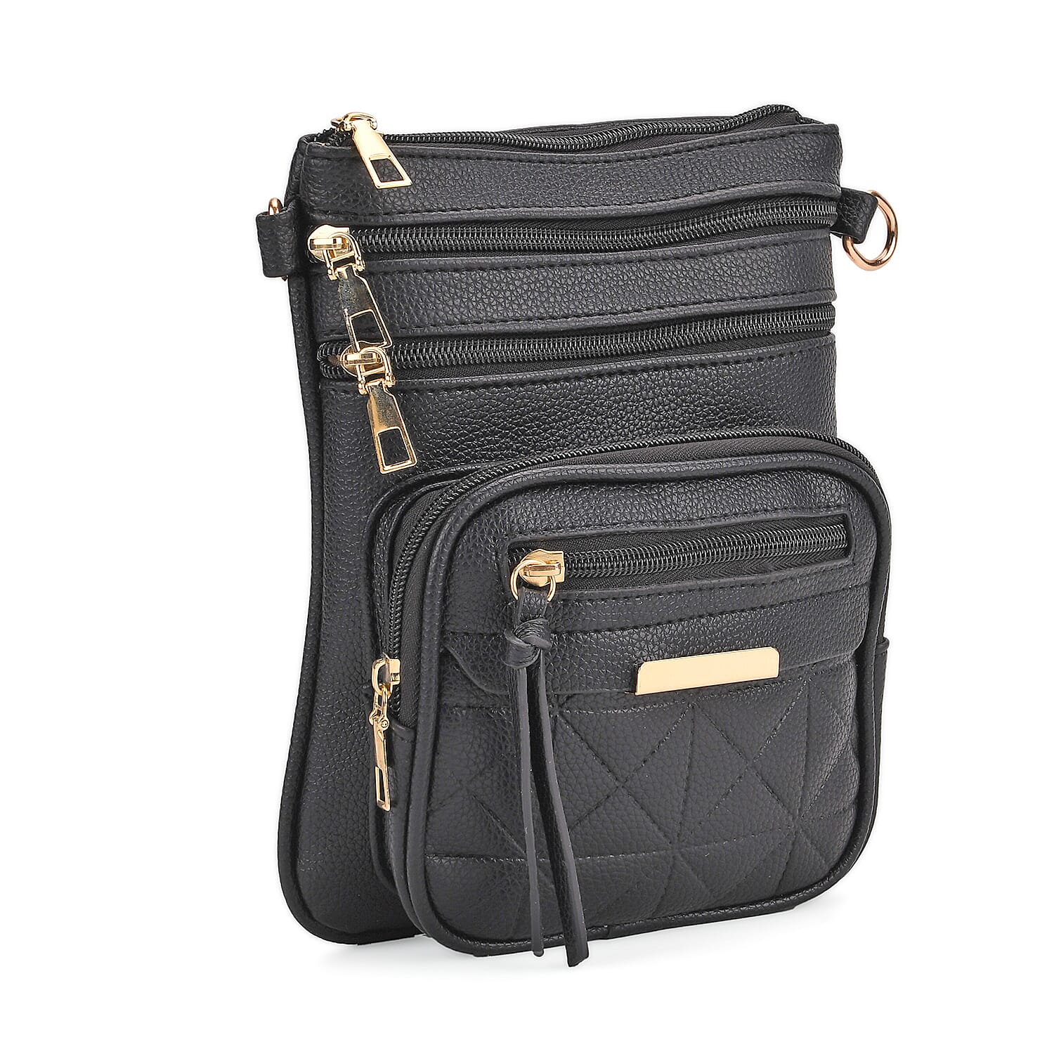 Crossbody Bag (Size - One Size) - Black