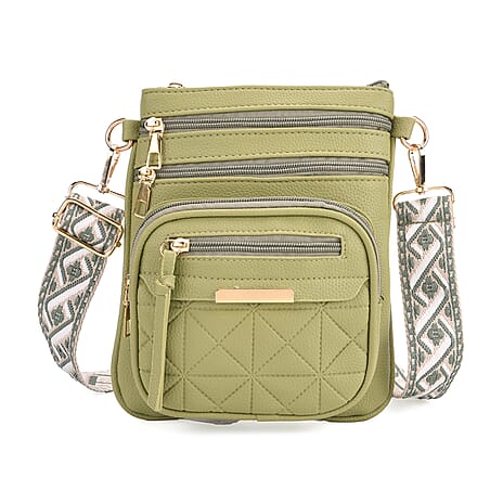 Crossbody Bag (Size - One Size) - Dark Green