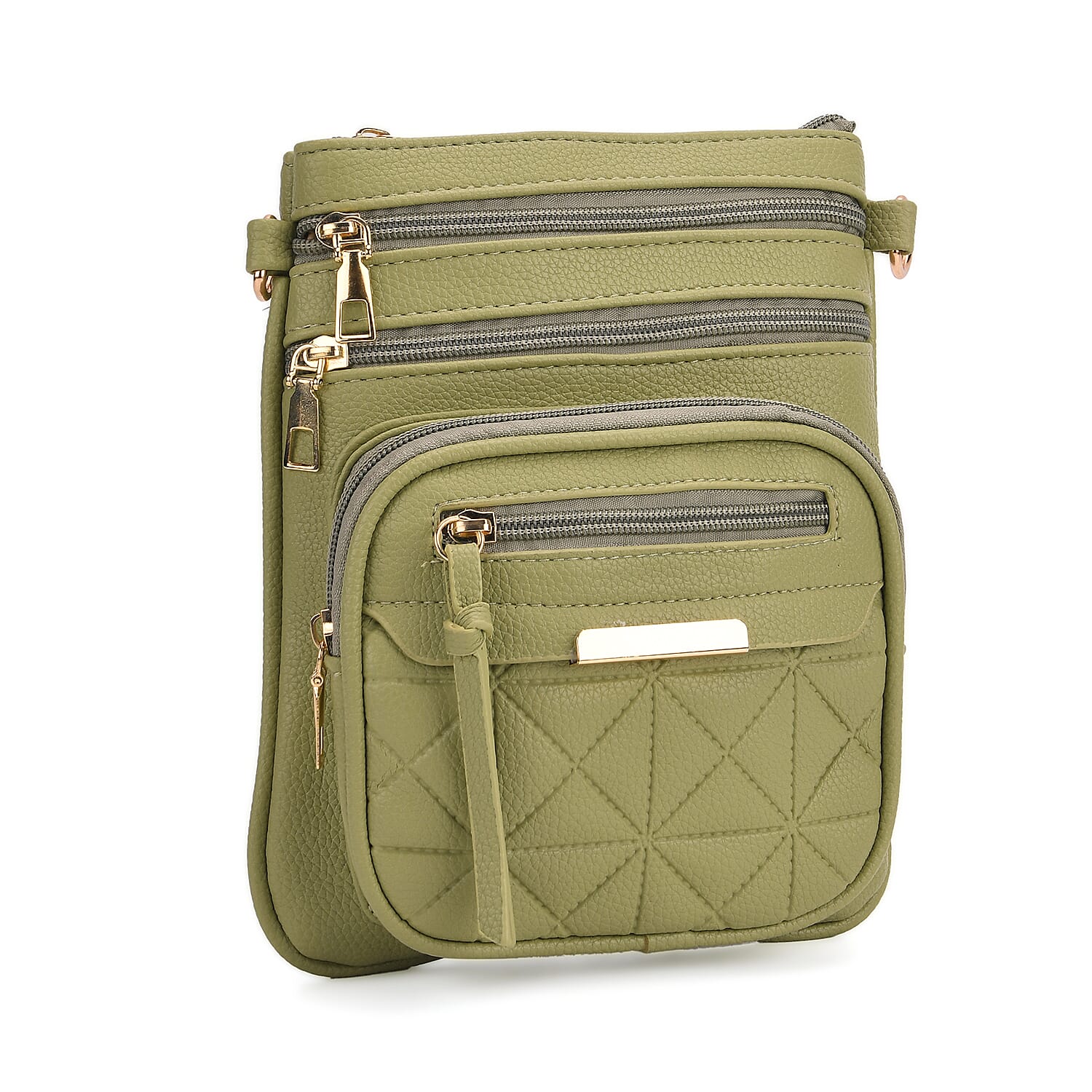 Crossbody Bag (Size - One Size) - Dark Green
