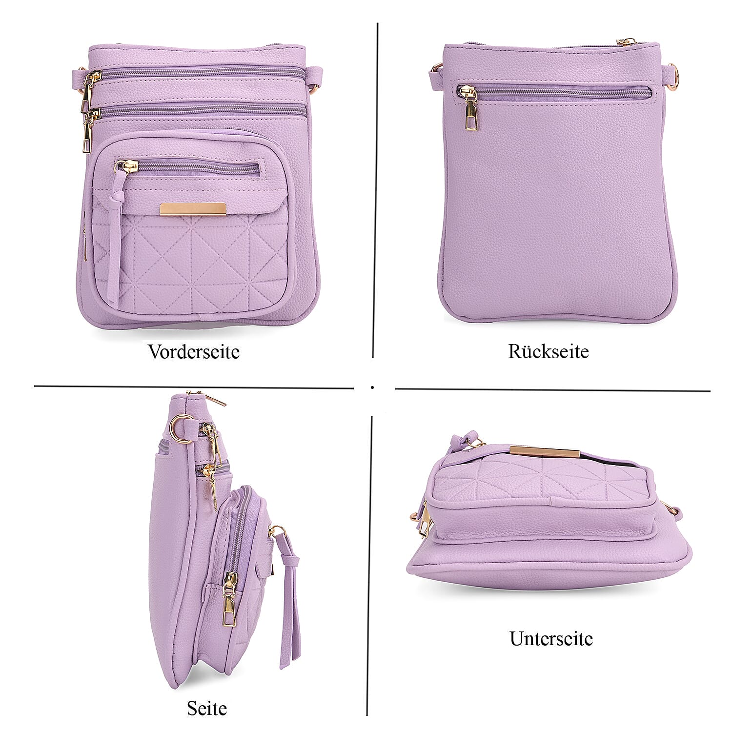 Crossbody Bag (Size - One Size) - Purple