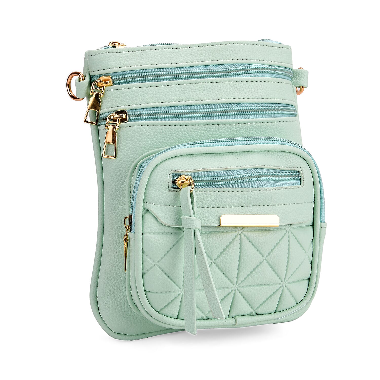 Crossbody Bag (Size - One Size) - Mint Green
