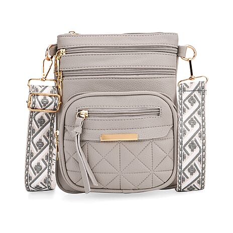 Crossbody Bag (Size - One Size) - Grey