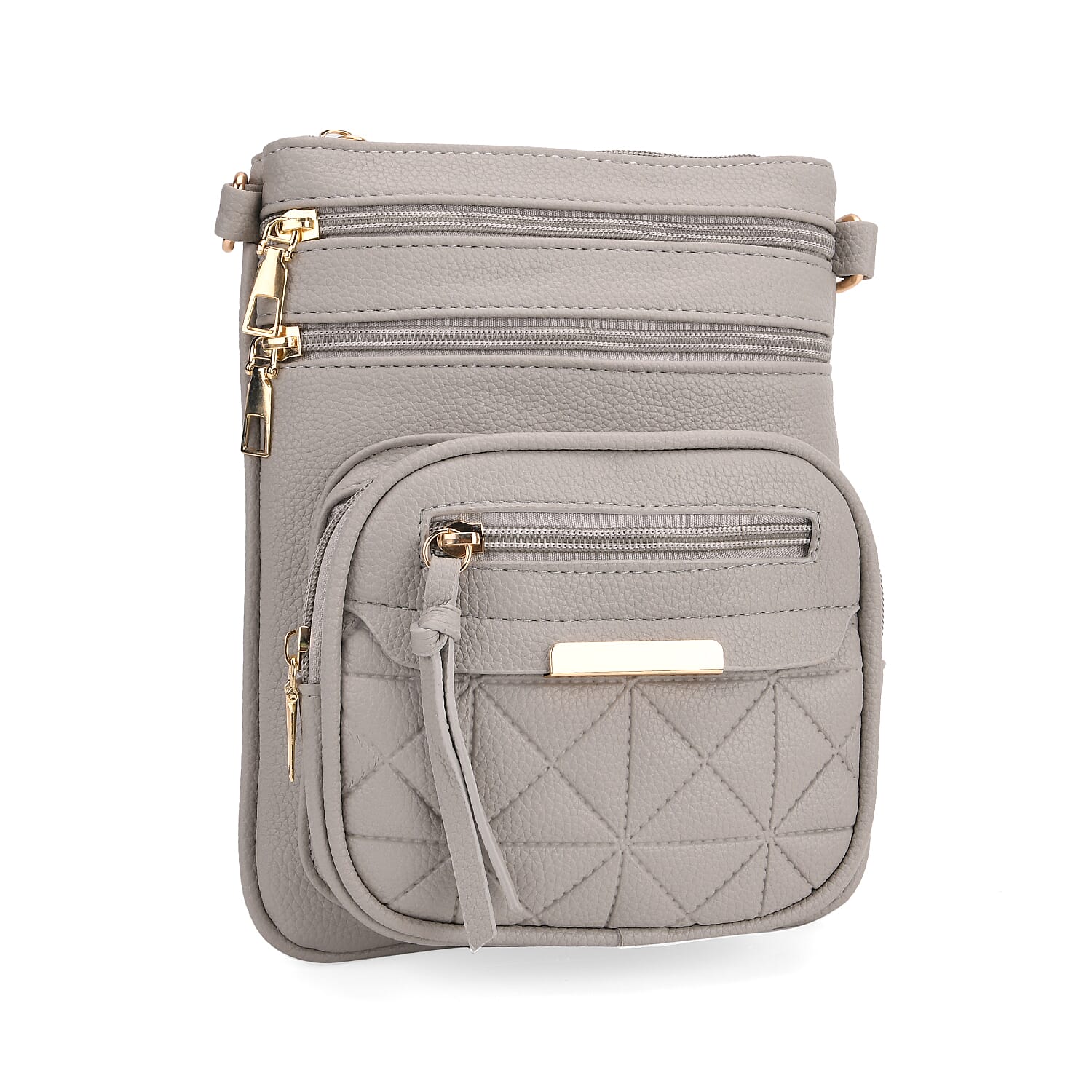 Crossbody Bag (Size - One Size) - Grey
