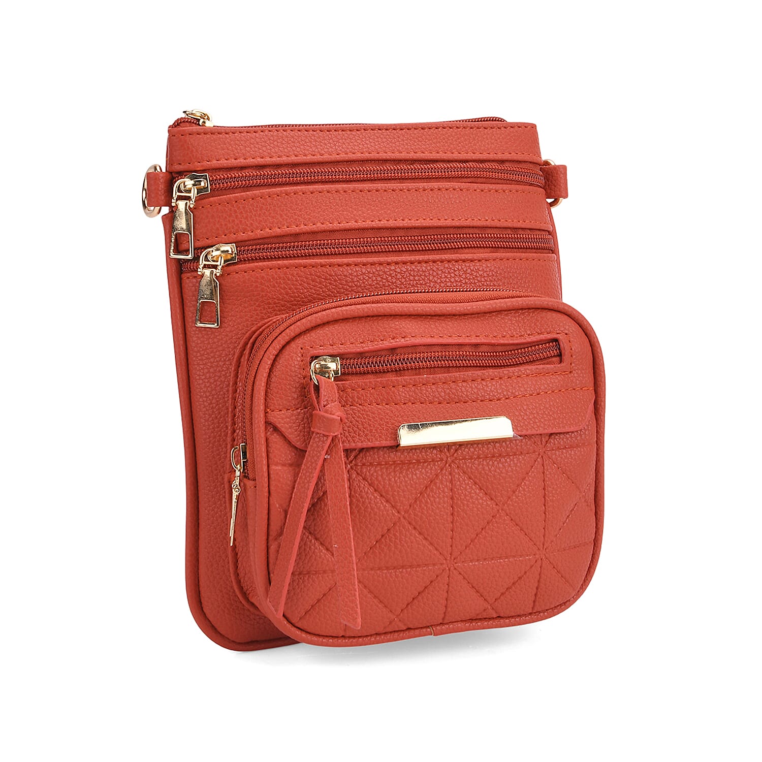 Crossbody Bag (Size - One Size) - Red