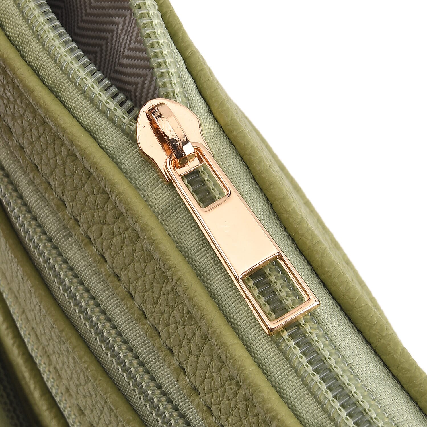 Webbing Strap Sling Phone Bag - Green