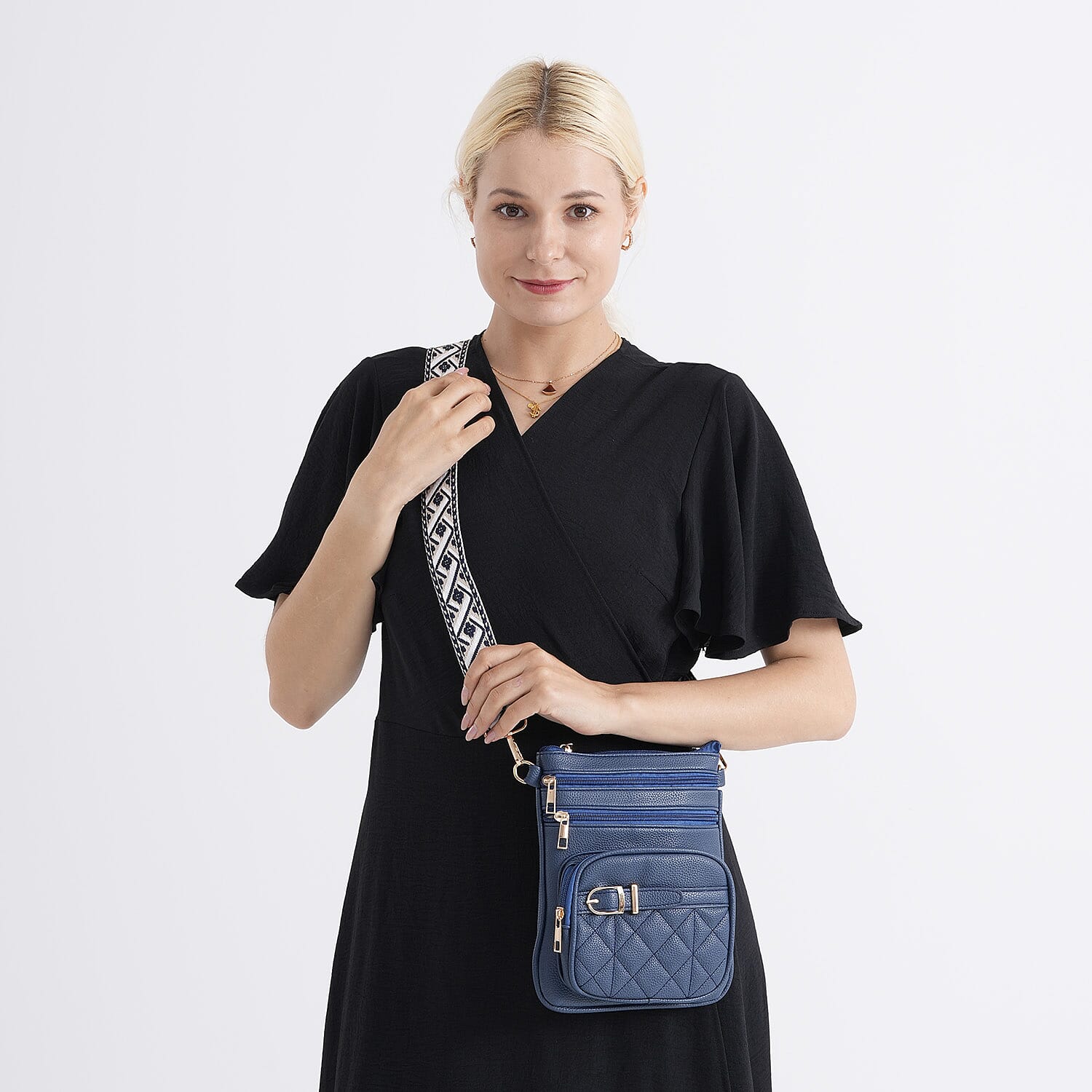 Crossbody Bag (Size - One Size) - Navy