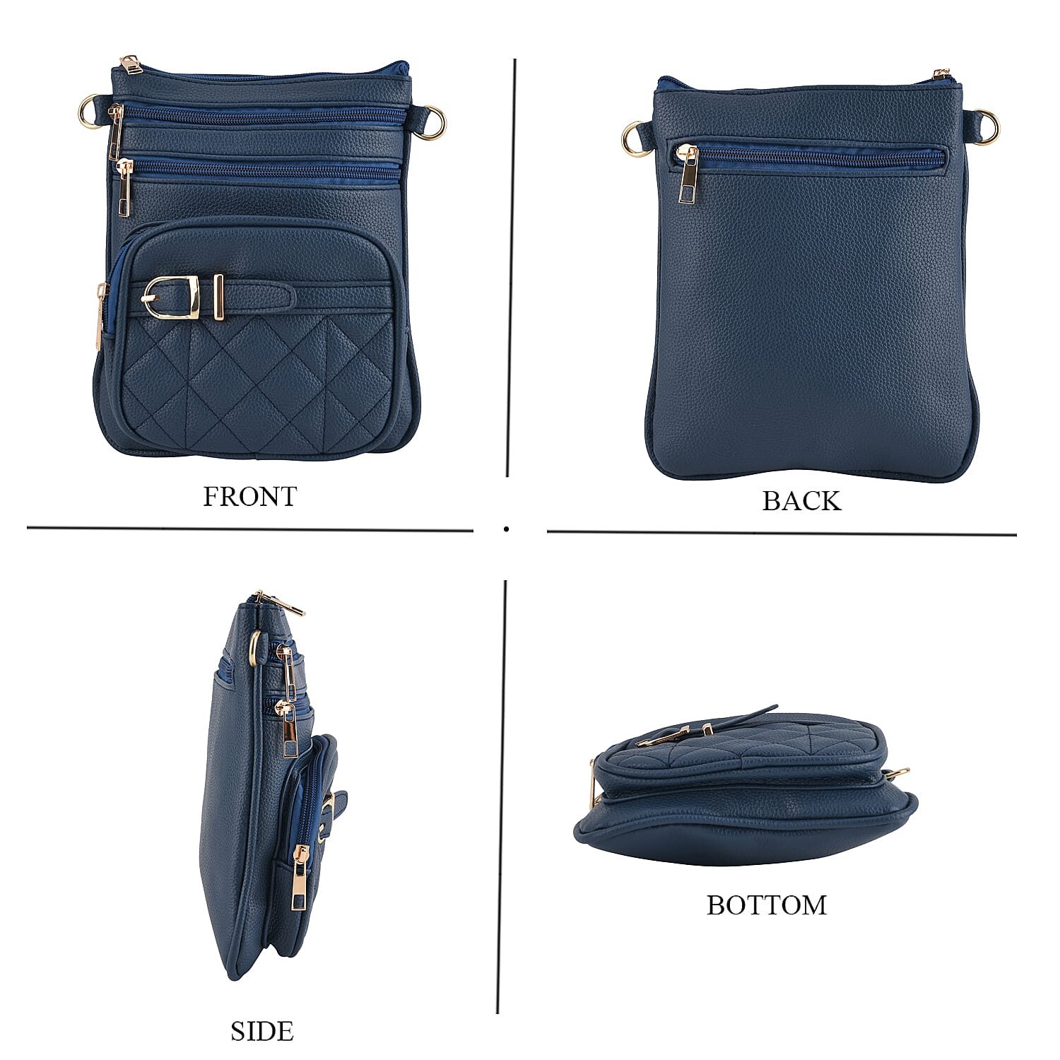 Crossbody Bag (Size - One Size) - Navy