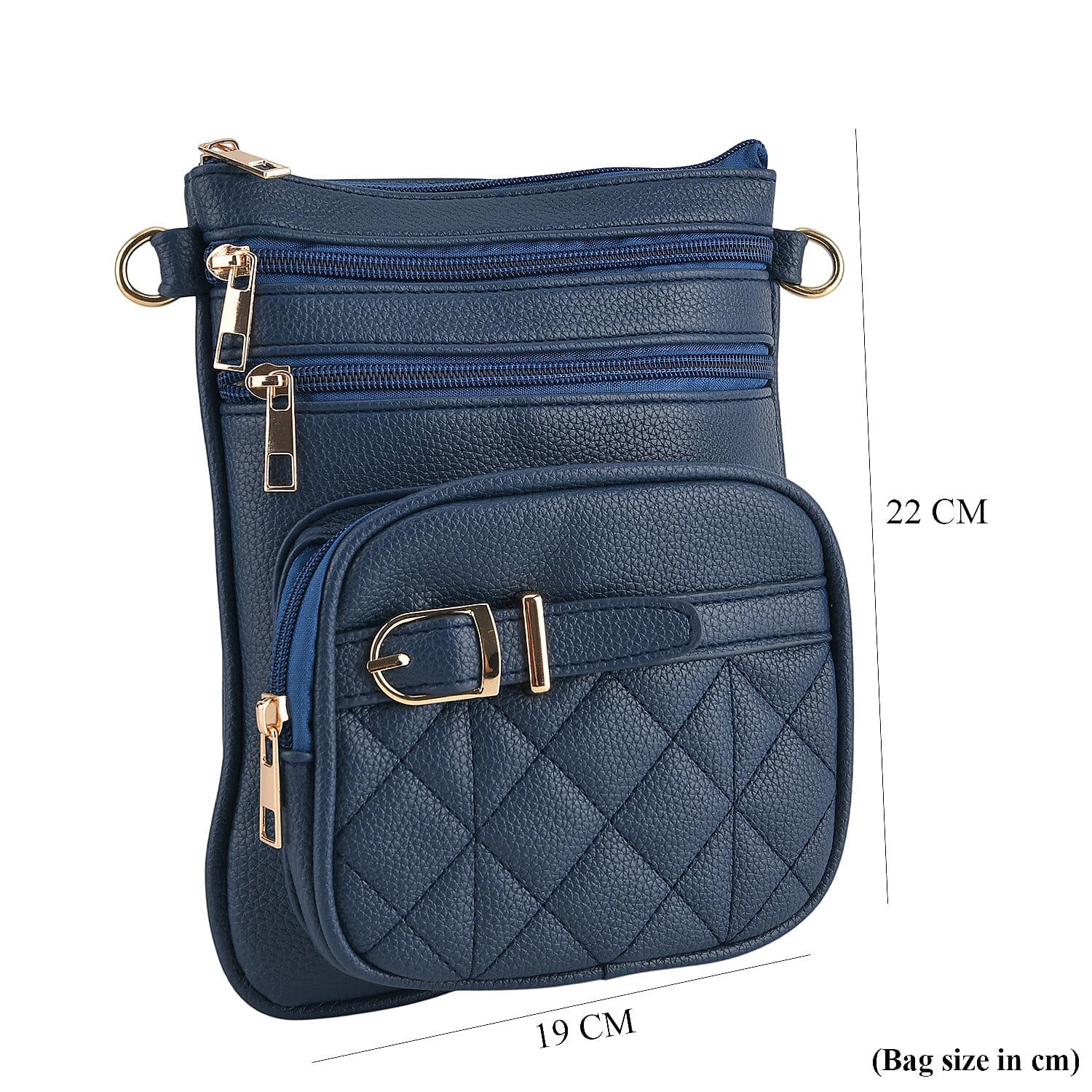 Crossbody Bag (Size - One Size) - Navy