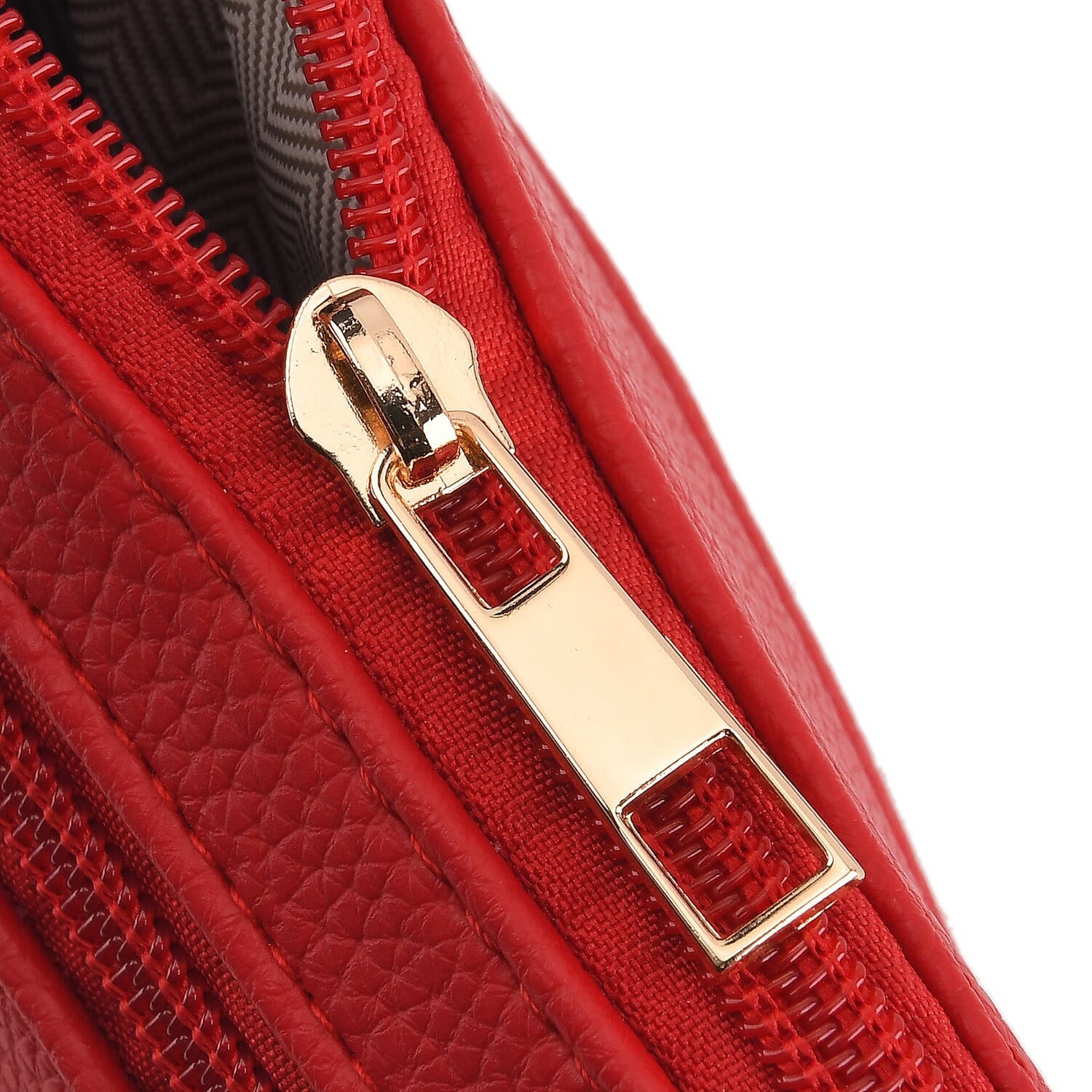 Webbing Strap Sling Phone Bag - Red